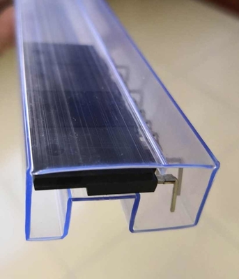 Tubos estáticos antis claros plásticos del PVC IC para el empaquetado electrónico