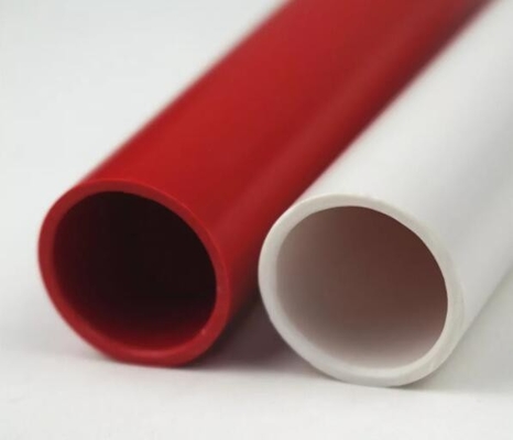Empaquetado plástico duro del cilindro del PVC del tubo del tubo del alambre eléctrico del ABS