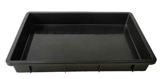 Envases de plástico antiestático, placas cuadradas de plástico antiestático