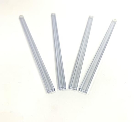 Rectangular transparente libre del almacenamiento 10E6-10E10 del tubo del halógeno PETG Ic