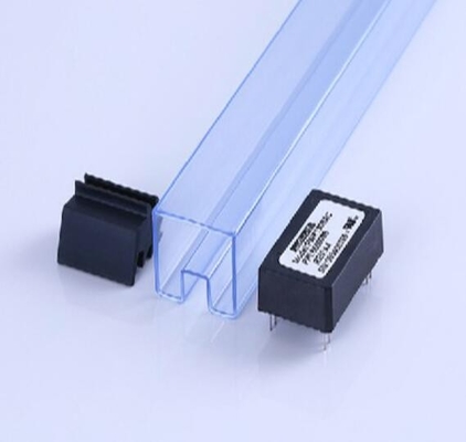 Grueso transparente estático anti de la PC del cilindro del tubo cuadrado 0.5mm-1m m del ESD