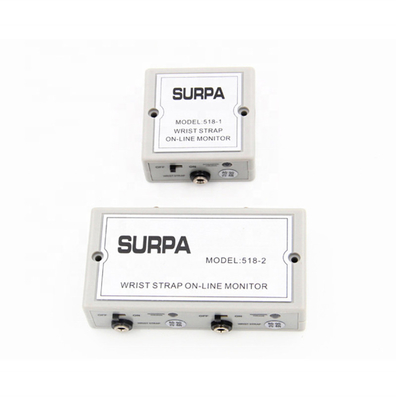 CA estática anti 6.0.3AV del monitor de la correa para la muñeca del ESD de los accesorios de 1.8W SURPA 518-2