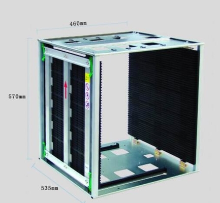 Estante estático anti del PWB de la revista de los accesorios de SMT para la protección del Esd