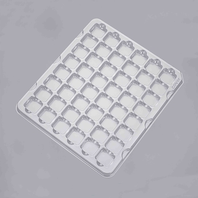 La ampolla Tray Folding Folding Plastic Box modificó para requisitos particulares a través de ANIMAL DOMÉSTICO suavemente