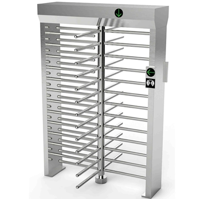Huella dactilar de acero inoxidable/QR Code del torniquete de la seguridad 304 rotatorios cruzados