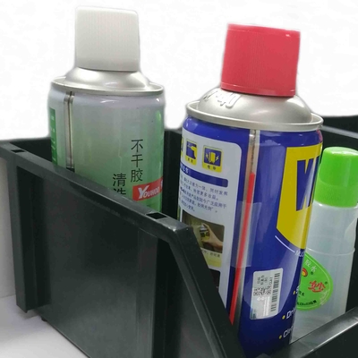 Caja plástica de las piezas de la diagonal antiestática del elemento para el almacenamiento electrónico del hardware