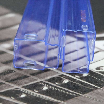 Tubo de poliestireno plástico estático anti para protección de componentes electrónicos