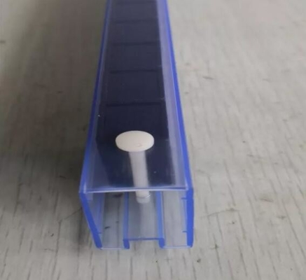 Proveedor de fábrica de empaquetado de tubos IC vacíos rectangulares duros claros antiestáticos