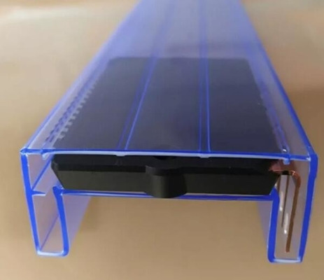 Venta al por mayor Tubo de PVC IC Tubo de embalaje de plástico antiestático Rectangular