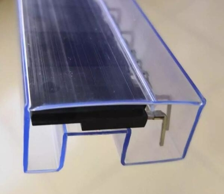 Venta al por mayor Tubo de PVC IC Tubo de embalaje de plástico antiestático Rectangular