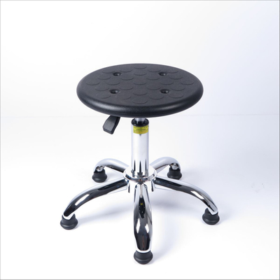 Silla ESD ergonómica de altura ajustable para profesionales de la sala limpia