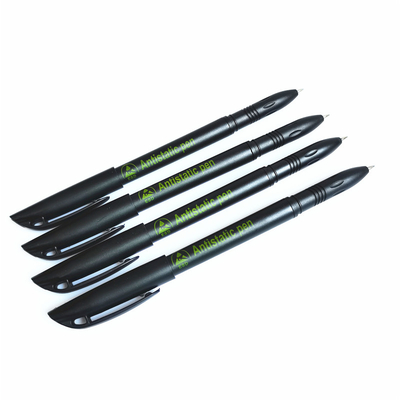 Diversa oficina del color de la tinta que escribe la vivienda plástica anti del negro de la pluma de bola del ESD de los 0.7MM