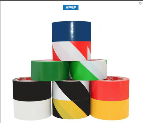 Suministros de sala limpia de cinta de marcado de piso antiestático de Pvc de dos colores