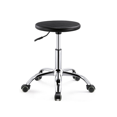 Sala limpia Silla ERGONÓMICA ESD con características ajustables y asiento cómodo de cuero de PU