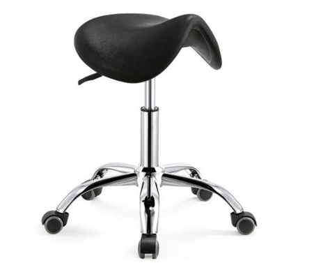 Sala limpia Silla ERGONÓMICA ESD con características ajustables y asiento cómodo de cuero de PU