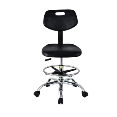 5 ruedas de ruedas de asiento de altura ajustable silla de taburete con función antiestática y altura ajustable