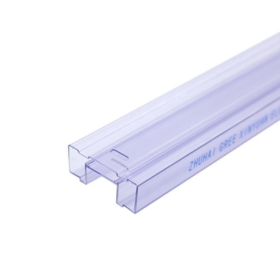 Tubo del cuadrado de tubo del envase de plástico perforado transparente del PVC/de PETG IC