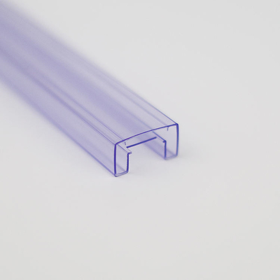 Tubo del cuadrado de tubo del envase de plástico perforado transparente del PVC/de PETG IC