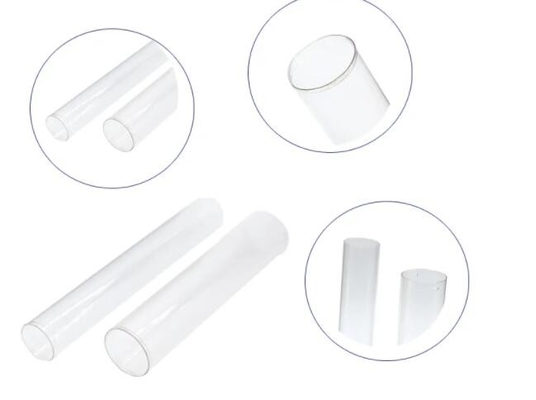 Ronda transparente PETG/tubo de empaquetado claro plástico 10E6-10E11 del PVC