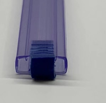 Tubo de embalaje electrónico antistatico transparente para proteger los componentes electrónicos