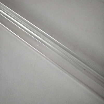 0.5-1mm espesor tubo ESD transparente para el almacenamiento y transporte seguro de electrónica