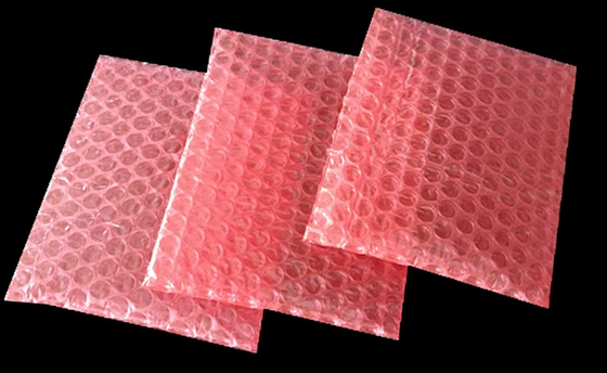 Tiempo de descomposición estática de la envoltura de burbujas estáticas menos de 2 segundos Solución de embalaje avanzada para productos sensibles