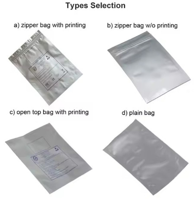 Asegure sus productos con bolsas de barrera de humedad metalizada Protección inigualable de humedad y oxígeno