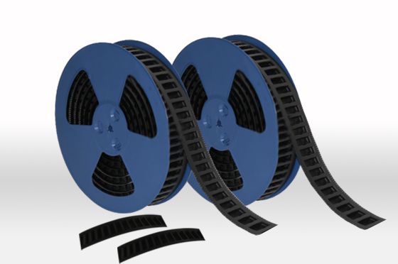 Cintas de transporte ESD de alta precisión para embalajes SMD, tipos de papel y plástico, tamaños personalizados disponibles