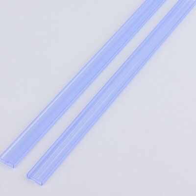Tubos de embalaje IC cuadrados de PVC ESD transparente de tamaño personalizado para almacenamiento de componentes