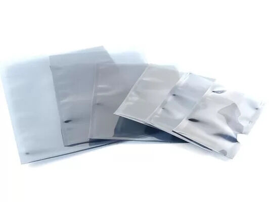 APET / CPP Clear Anti Static Shielding Bags Esd For Electronics 0.075mm