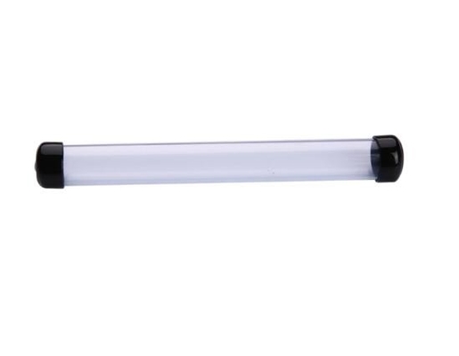 Tubo de encargo de Petg ESD que empaqueta el grueso de 0.5m m - de 1.0m m con los casquillos de extremo