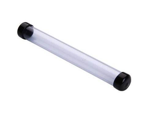 Tubo de encargo de Petg ESD que empaqueta el grueso de 0.5m m - de 1.0m m con los casquillos de extremo