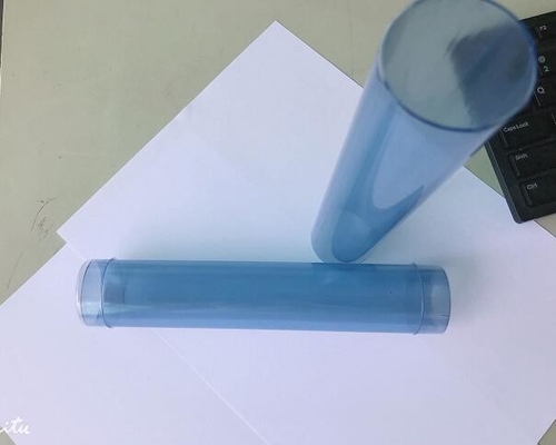 La ronda transparente del Pvc del tubo del Esd flexible para empaquetar ROHS certificó