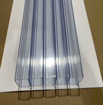 Tubo flexible del Pvc del claro del Esd que empaqueta la longitud rectangular 300mm-600m m