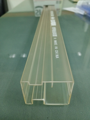 Grueso de empaquetado estático anti claro del tubo 0.5mm-1m m del ESD de la PC plástica del tubo