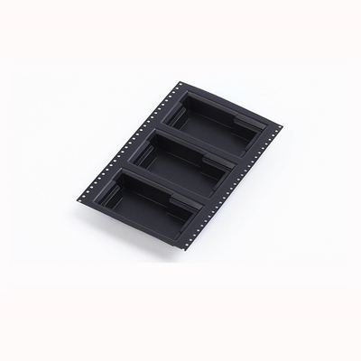 Anchura de empaquetado 8m m de la cinta del ESD del material del ABS de la PC 12m m para la capacitancia