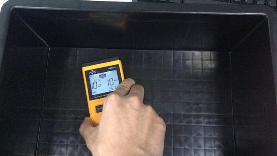 Contenedores de almacenamiento seguros plásticos de los PP Esd con la cubierta L360xW275xH130