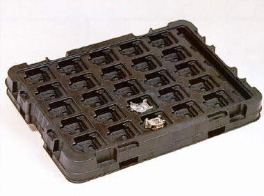 Caja de empaquetado de la ampolla ligera, bandeja de la ampolla del chocolate de 10E4-10E11 ESD