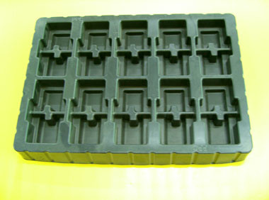 Caja de empaquetado de la ampolla ligera, bandeja de la ampolla del chocolate de 10E4-10E11 ESD