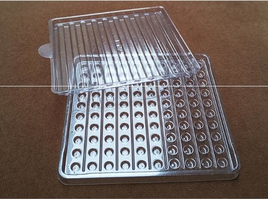 Material claro del Pvc de los PP picosegundo del ANIMAL DOMÉSTICO del PWB Tray Esd para los componentes electrónicos