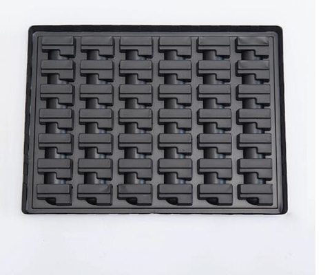 Caja de empaquetado de la ampolla de ACE DELIXIN CYMK, bandejas de empaquetado del chocolate negro