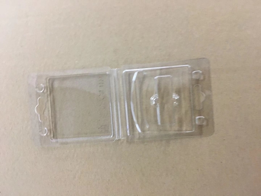 Bandeja plástica de la ampolla del ANIMAL DOMÉSTICO transparente para los componentes electrónicos