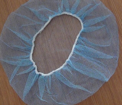 Mesh Fabric Cleanroom Accessories 21&quot; casquillo neto de nylon disponible