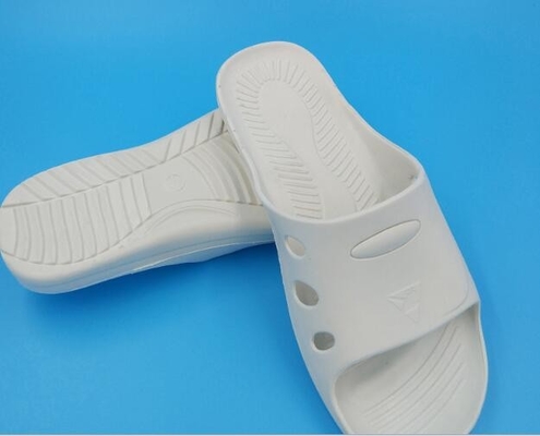 Deslizadores estáticos antis DLX 9102B del Pvc del Spu de los accesorios blancos del recinto limpio