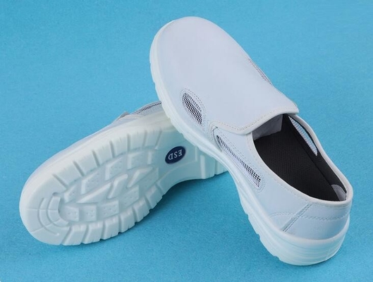 zapatos disipantes estáticos cuatro respirables Mesh Side Open de 290m m Esd