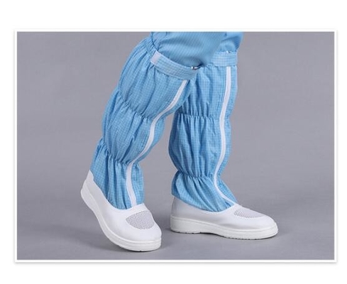 Accesorios del recinto limpio de la talla 34-50, botas estáticas antis del trabajo con PVC Outsole