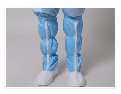 Los accesorios del recinto limpio de la hebilla de la PU, CE estático anti de los zapatos de seguridad del ESD aprobaron