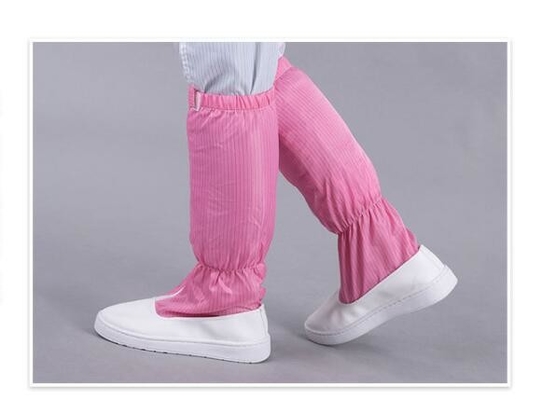 La pierna larga antiestática patea talla 35-50 del cuero de la PU de los zapatos del sitio limpio