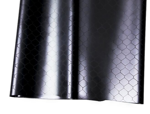 Accesorios estáticos antis negros, cortina el 1.37x30m de la rejilla del Pvc del Esd