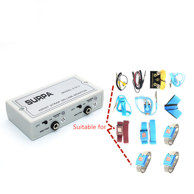CA estática anti 6.0.3AV del monitor de la correa para la muñeca del ESD de los accesorios de 1.8W SURPA 518-2